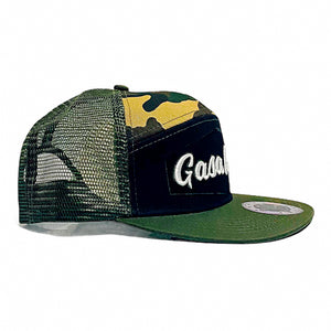 CAMO 7 Panel Mesh Snapback