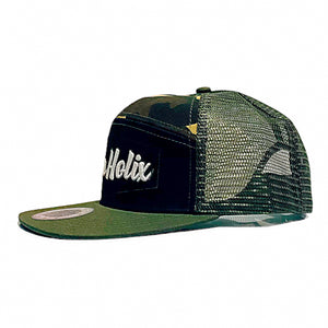 CAMO 7 Panel Mesh Snapback