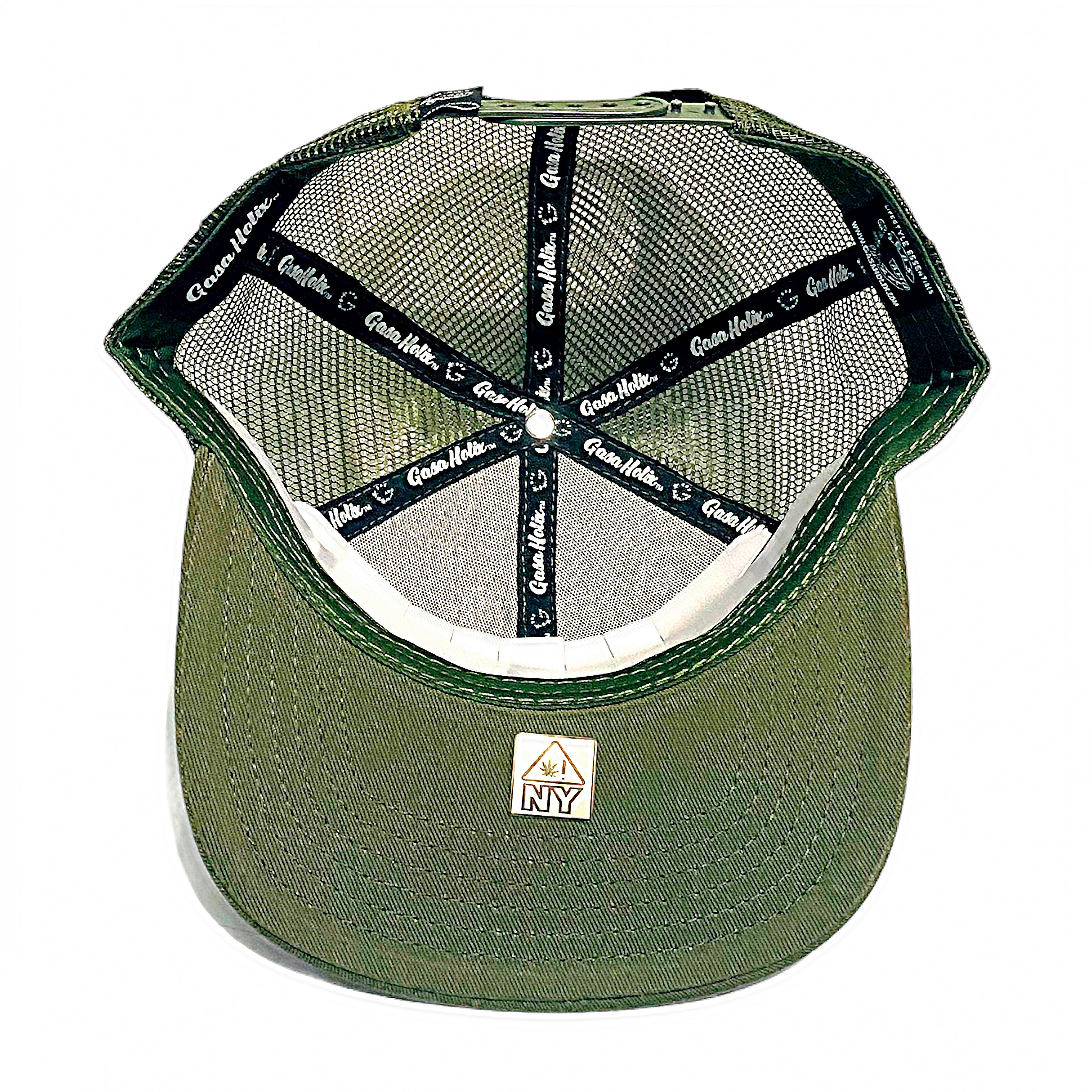 CAMO 7 Panel Mesh Snapback